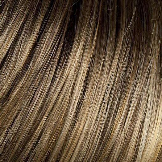 Bernstein Rooted (12.26.19) | Light Brown base with subtle Light Honey Blonde and Light Butterscotch Blonde highlights and Dark Roots