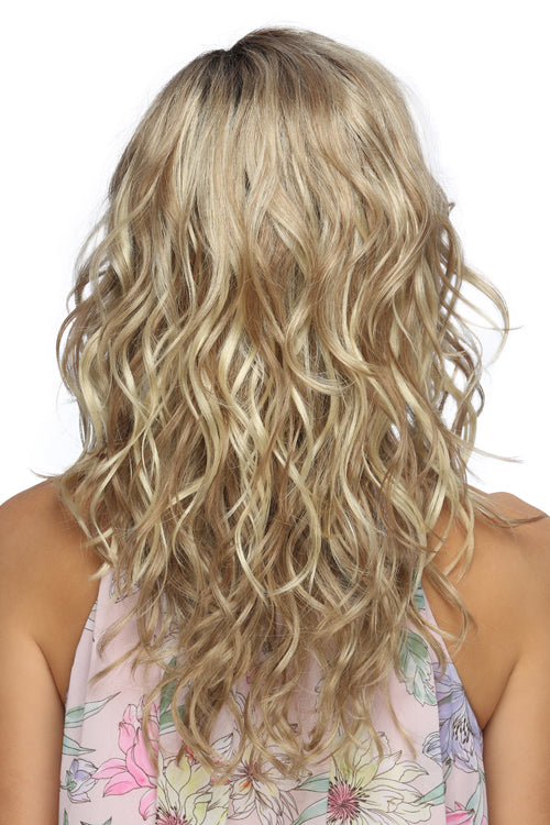 Blaze By Estetica in Highlighted Copper Blonde with Golden Brown Roots (RH1488RT8)