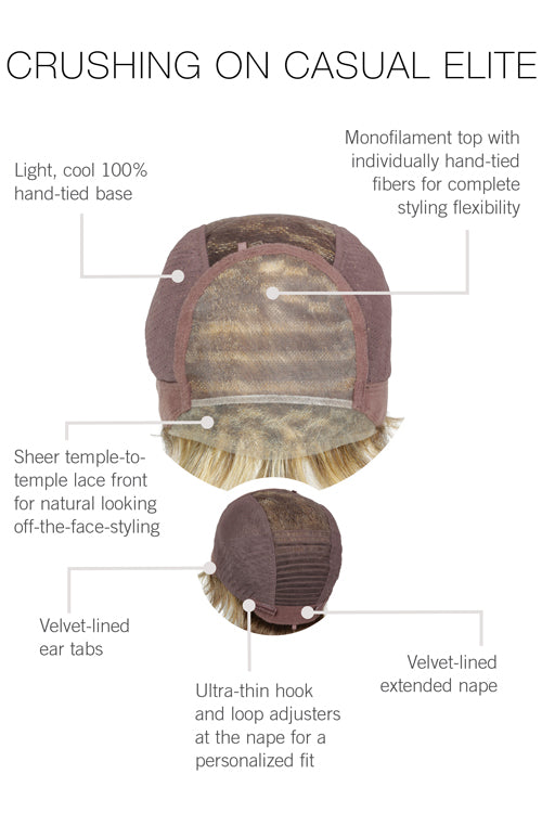 Crushing on Casual Elite by Raquel Welch - Cap Construction