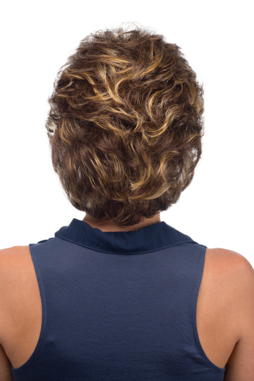 Diana By Estetica in Golden Brown w Light Copper Blonde Highlights (CARAMELKISS)