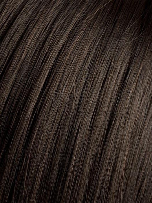 Espresso Rooted (4.2.6) | Darkest Brown base with a blend of Dark Brown and Warm Medium Brown throughout with Dark Roots
