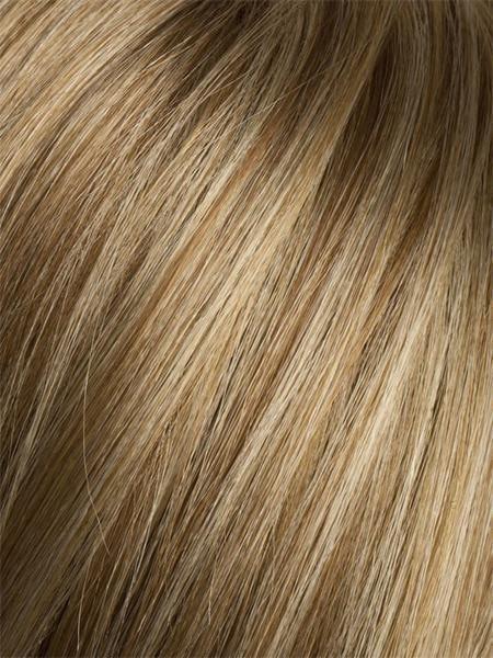 Ginger Rooted (26.27.19) | Light Honey Blonde, Light Auburn, and Medium Honey Blonde blend with Dark Roots