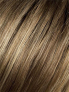 Ginger Rooted (26.27.19) | Light Honey Blonde, Light Auburn, and Medium Honey Blonde Blend with Dark Roots