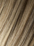 Sandy Blonde Rooted (24.16.14) | Medium Honey Blonde, Light Ash Blonde, and Lightest Reddish Brown blend with Dark Roots