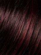 Aubergine Mix (131.133.132) | Darkest Brown with hints of Plum at base and Bright Cherry Red and Dark Burgundy Highlights