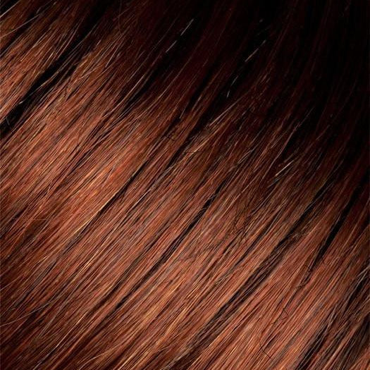 Auburn Rooted (33.130.6) | Dark Auburn, Bright Copper Red, and Warm Medium Brown blend with Dark Roots
