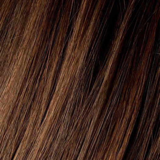 Chocolate Rooted (830.27.6) | Medium to Dark Brown base with Light Reddish Brown highlights