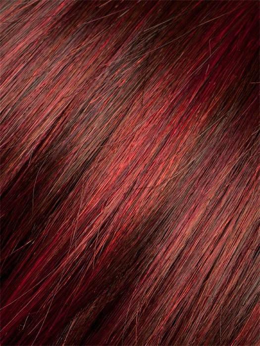 Hot Flame Mix (132.133) | Bright Cherry Red and Dark Burgundy mix