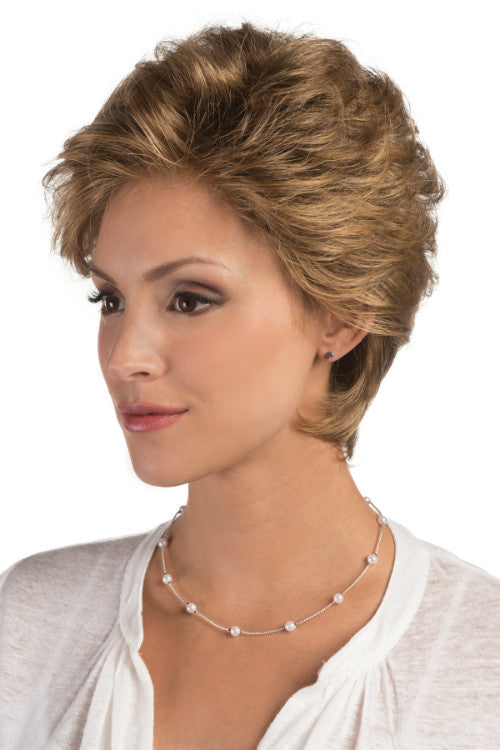 Hallie By Estetica in Golden Brown w Copper Blonde Highlights (RH268)