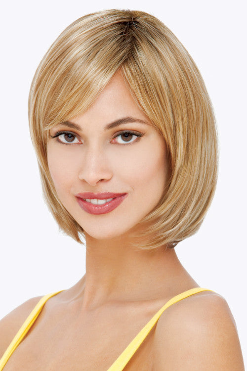 Heather By Estetica in Light Auburn w Golden Blonde Frost w Golden Brown Roots (R20RT8)