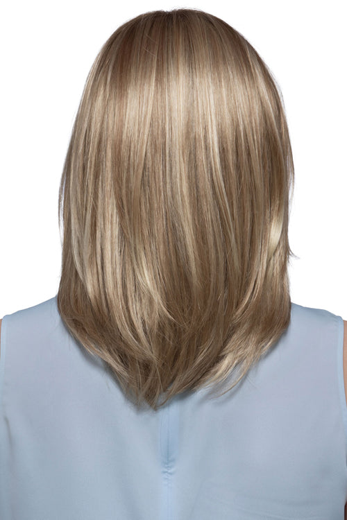 Hudson by Estetica in Dark Blonde w Lightest Blonde Highlights n Soft Brown Roots (RH1488M)