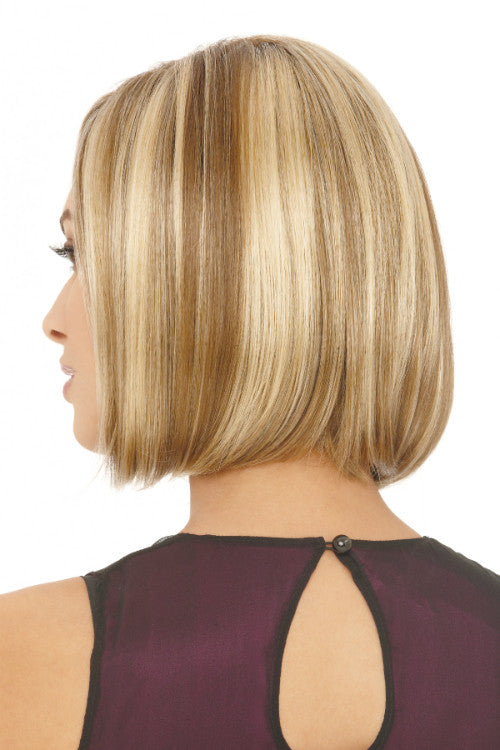 Jamison By Estetica in Light Brown w Chunky Golden Blonde Highlights n Dark Brown Roots (RH12/26RT4)