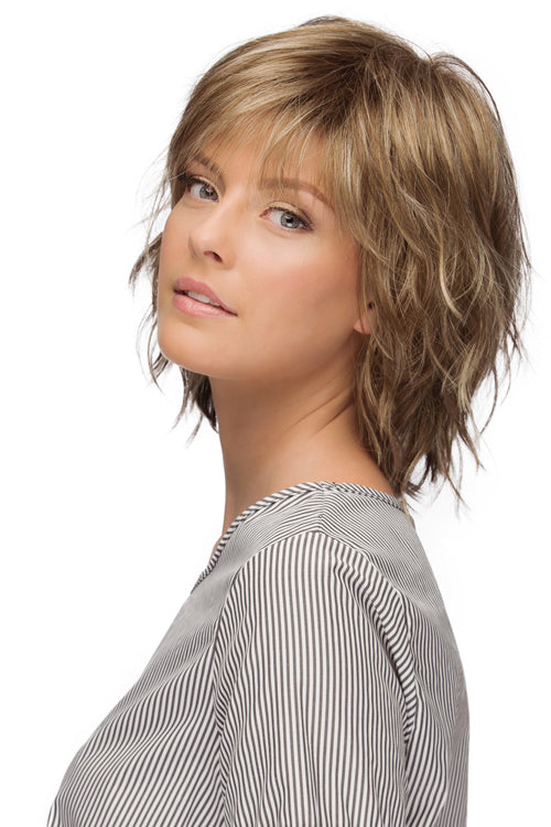 Jones By Estetica in Light Brown with Fine Golden Blonde Highlights (RH1226)