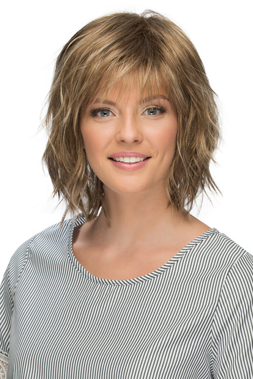 Jones By Estetica in Light Brown with Fine Golden Blonde Highlights (RH1226)