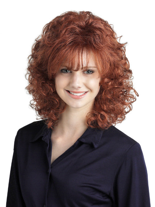 Kapri Synthetic Wig by Tony of Beverly Mid Length Curly Basic