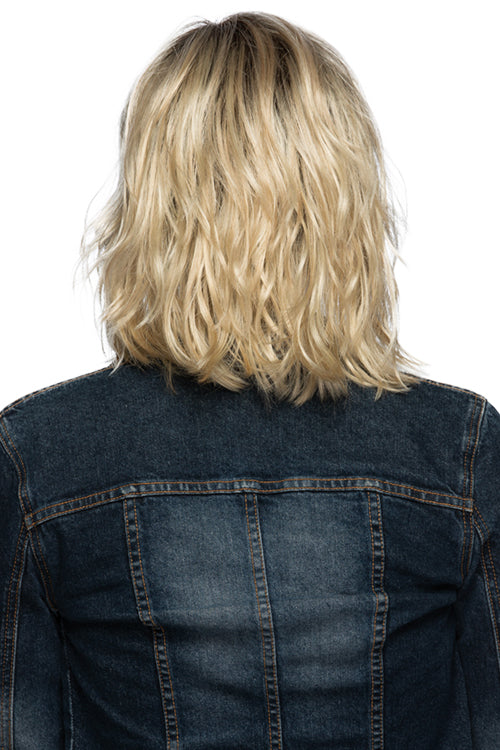 Mellow By Estetica in Golden Blonde w Pale Blonde Highlights n Golden Brown Roots (RH26/613RT8)