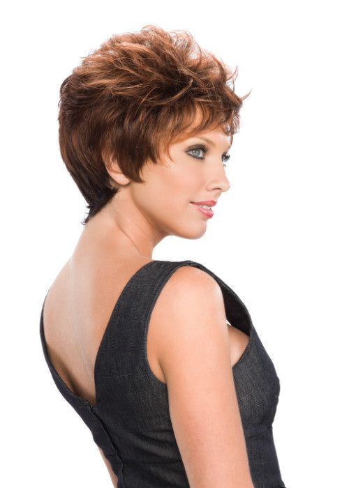 Pixie by Tony of Beverly in Medium Brown Deep Copper Red (6S130)