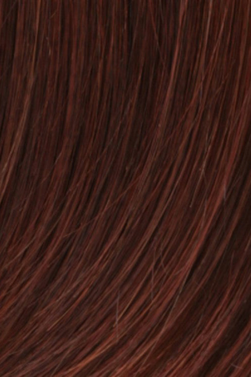 Dark Brown w Auburn w Bright Red Frost (R133F)