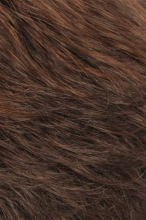 Chestnut Brown Lightening to Bright Red Mix in Front (R6LF29)