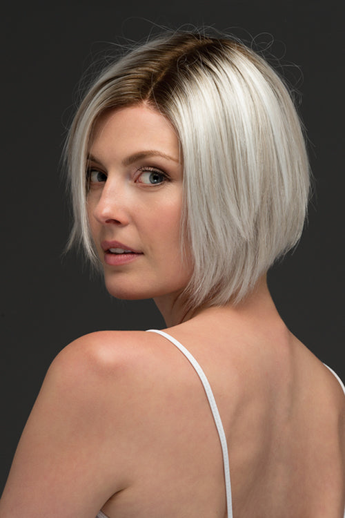 Ryder By Estetica in Iced Blonde Dusted w Soft Sand n Golden Brown Roots (SILVERSUNRT8)