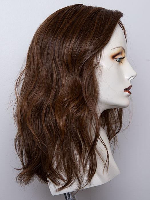 Chocolate Rooted (830.27.6) | Medium to Dark Brown base with Light Reddish Brown highlights and Dark Roots