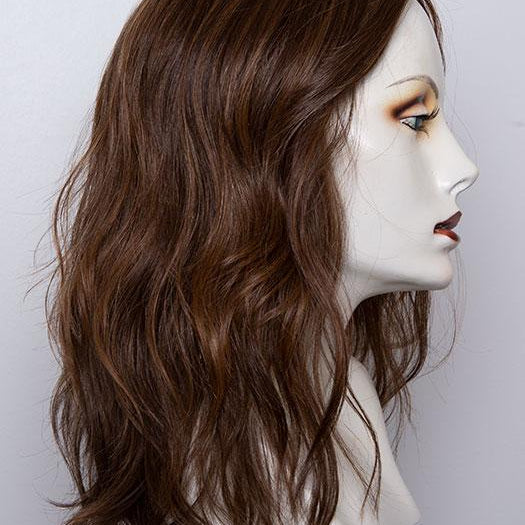 Chocolate Rooted (830.27.6) | Medium to Dark Brown base with Light Reddish Brown highlights and Dark Roots