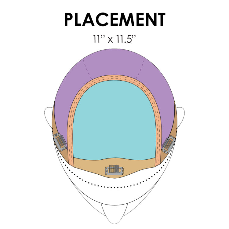 Top Full 18" by Jon Renau - placement