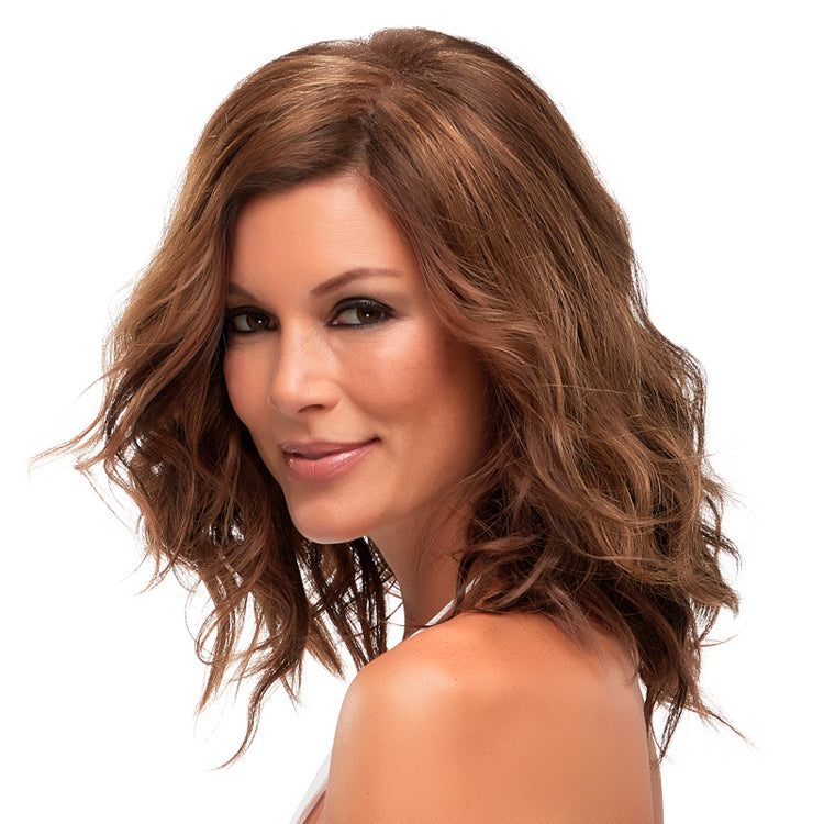 Top Wave 12" by Jon Renau in Caramel Ribbon (6F27)