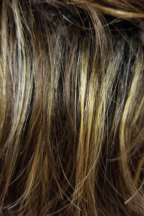 Golden Brown w Light Copper Blonde Highlights (CARAMELKISS)