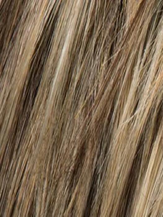 Dark Sand Rooted (12.14.22 ) | Light Brown base with  Lighest Ash Brown and Medium Honey Blonde blend and Dark Roots
