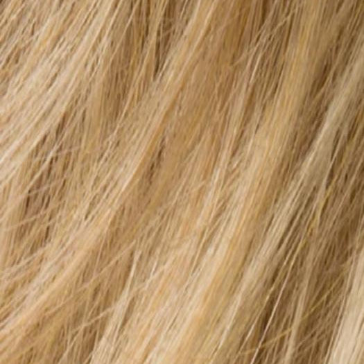 Light Caramel Rooted | Butterscotch blonde, Light pale blonde, and Med Honey Blonde Blend with med dark blonde Roots