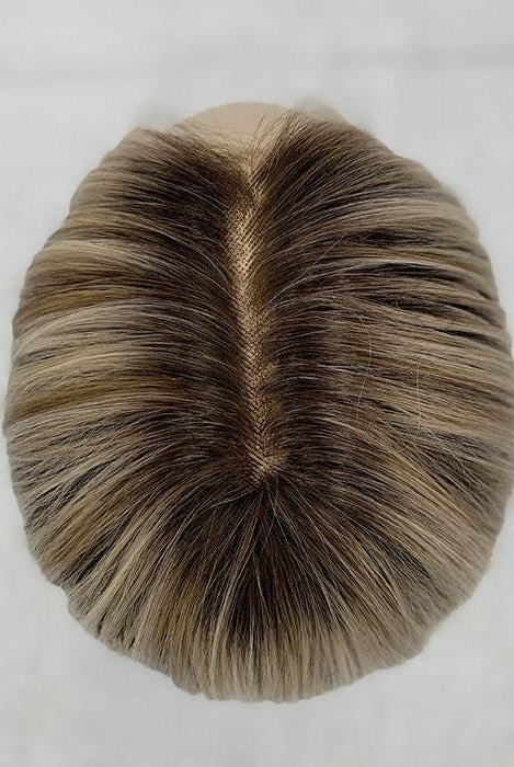 The extra overlay of mesh in the crown area helps for those with a more sensitive scalp