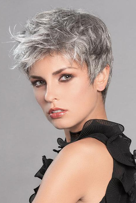 This elegant pixie cut is ready to wear and easy to care for