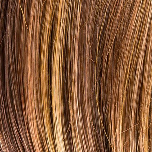 Hazelnut Mix (33.27.6) | Medium Brown Base with Medium Reddish Brown and Copper Red Highlights and Dark Roots