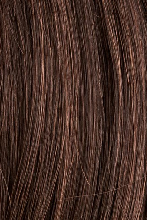 Dark Chocolate Rooted (6.30.4) | Dark Brown base with Light Reddish Brown highlights with Dark Roots